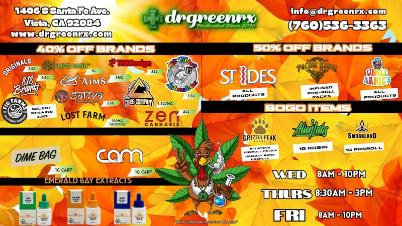 drgreenrx Happy Danks-giving!