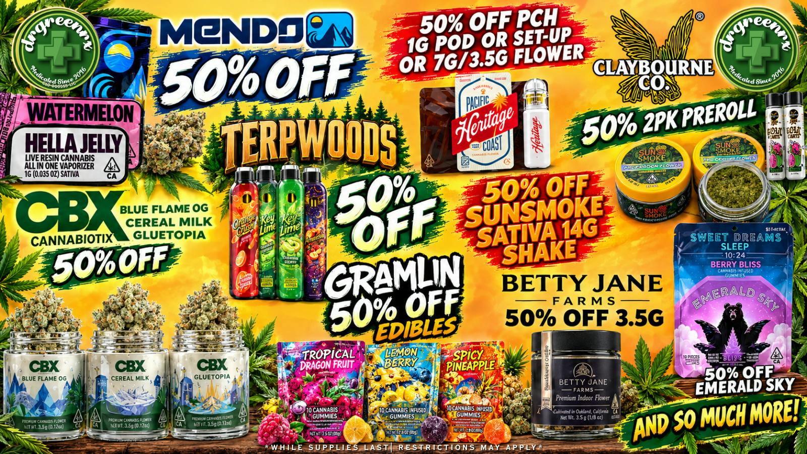 drgreenrx 50% OFF SELECTED ITEMS!