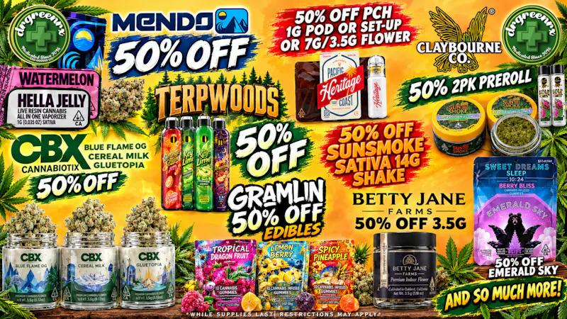 drgreenrx 50% OFF SELECTED ITEMS!