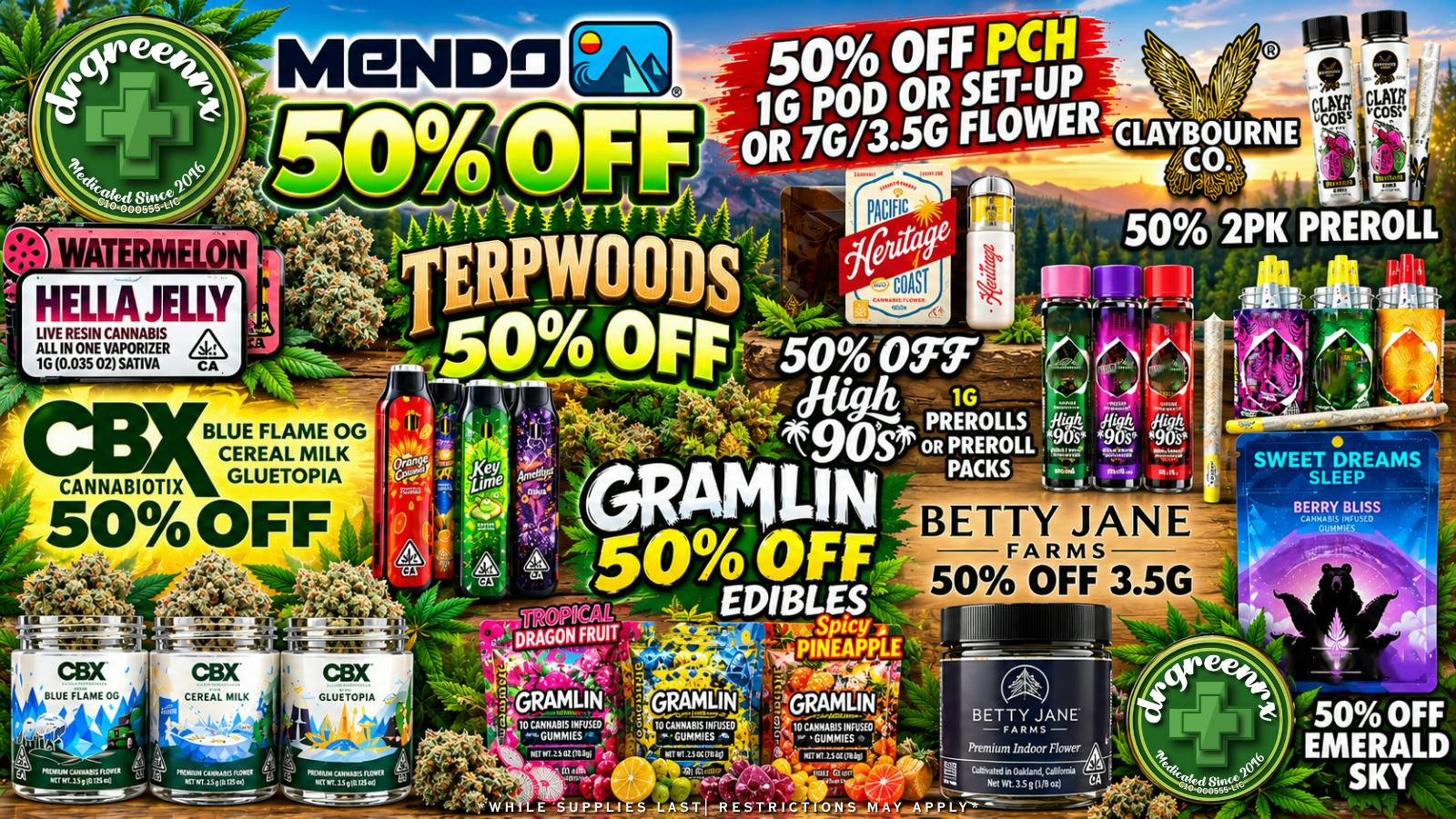 drgreenrx 50% OFF SELECTED ITEMS!