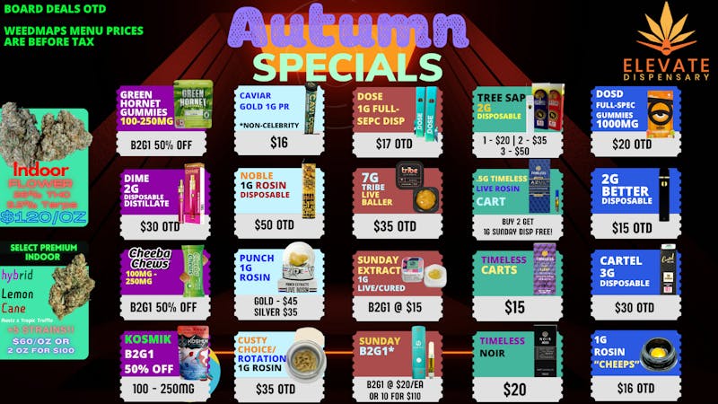 Elevate Dispensary Smoke Shop - Bethany Now Open 20% Off your First Order!