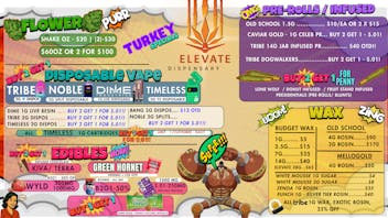 Elevate Dispensary Smoke Shop - Bethany Now Open Happy Thanksgiving to All!