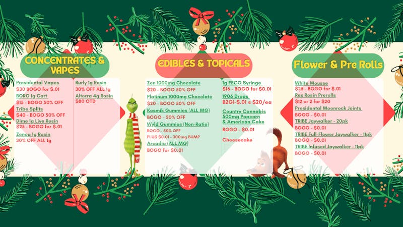 Elevate Dispensary Smoke Shop - Bethany Now Open ⛽️🔥BOGO CHRISTMAS DEALS START TODAY!