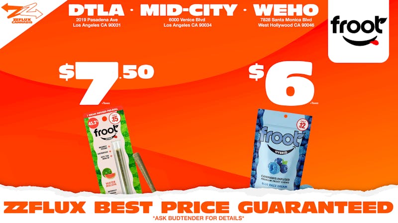 ZZFLUX Froot Best Price Guaranteed