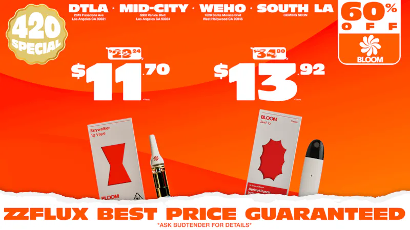 ZZFLUX Mid-City Bloom Best Price Guaranteed