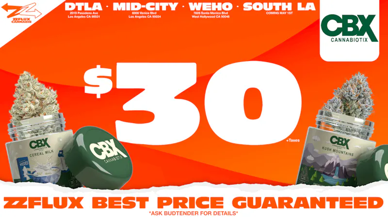 ZZFLUX CBX Best Price Guaranteed Monday