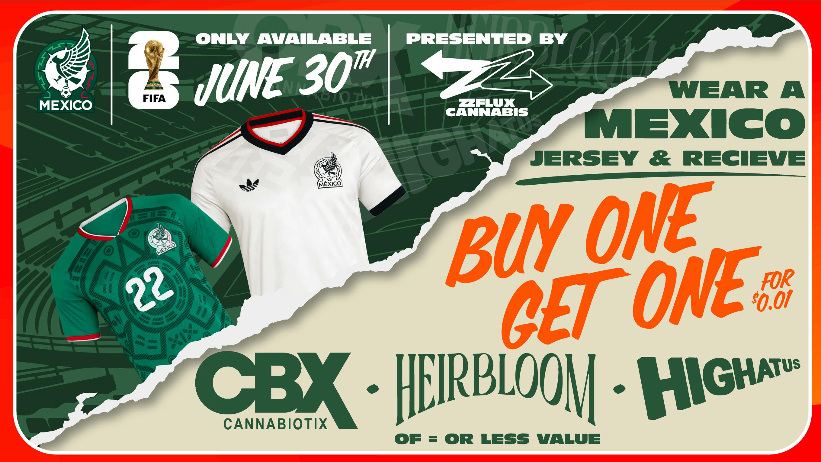ZZFlux Buy 1 Get 1 for a penny CBX, Heirbloom & Highatus