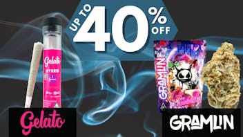 Roots Dispensary 40% OFF GRAMLIN | 30% OFF GELATO | SUNDAY FUNDAY!