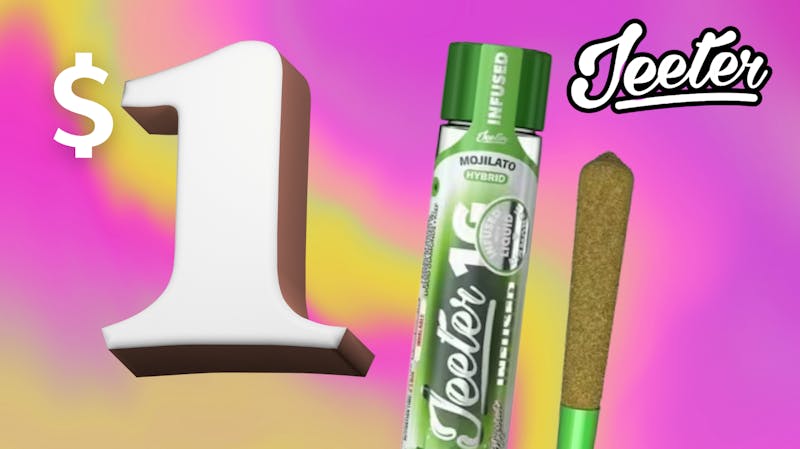 Roots Dispensary $1 JEETER PRE-ROLL! w/ Baby Jeeter 5-pack Purchase
