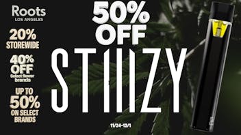 Roots Dispensary THANKSGIVING WEEK SPECIALS!