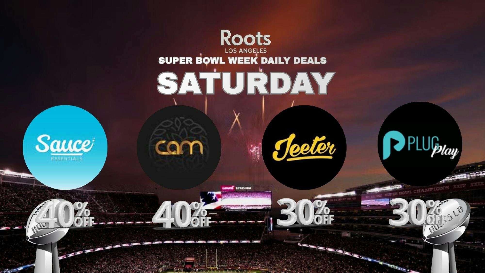 Roots Dispensary UP TO 40% OFF SAUCE, PLUGPLAY, CAM, JEETER