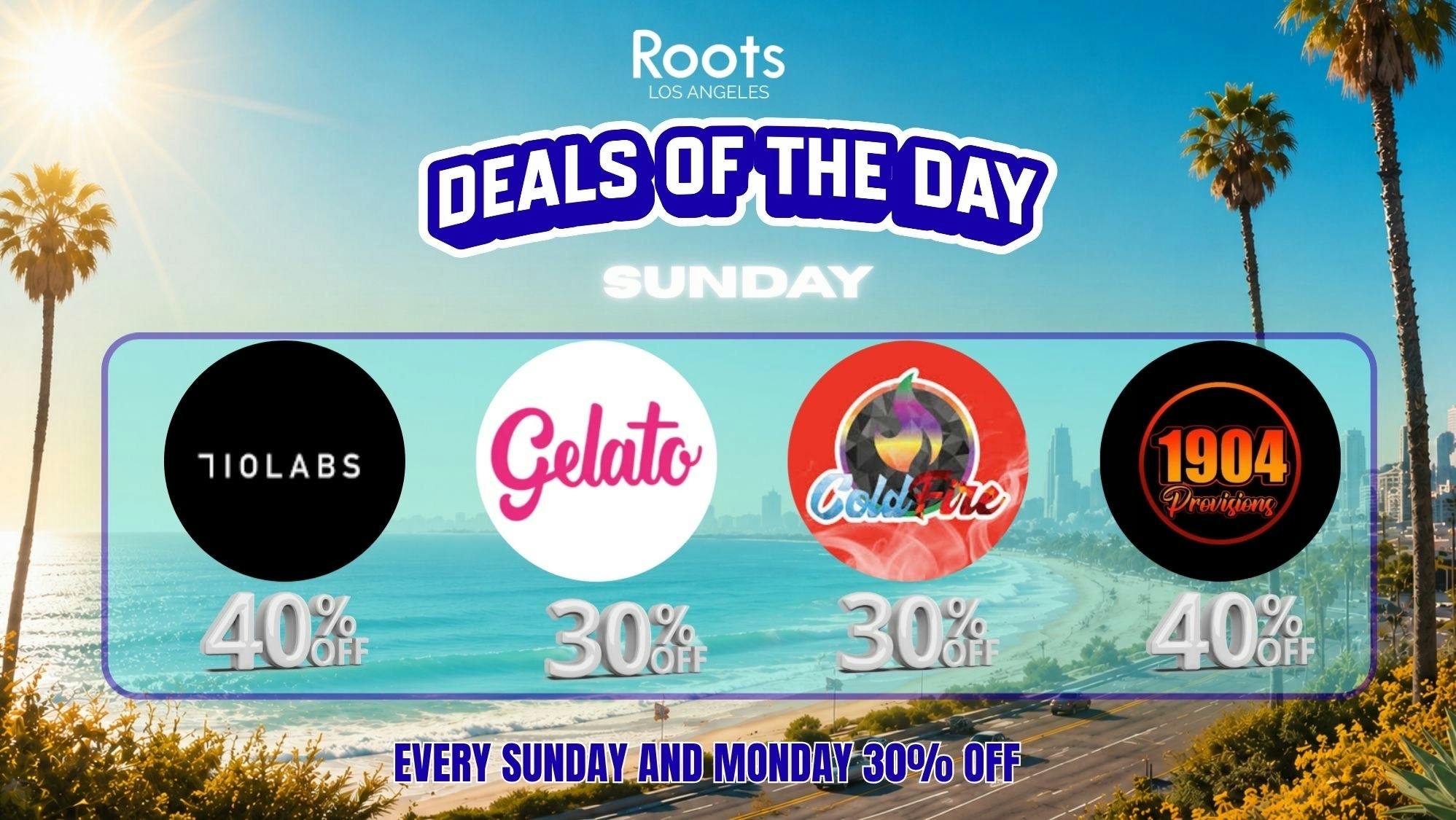 Roots Dispensary UP TO 40% OFF 710 LABS, GELATO, 1904 & COLDFIRE
