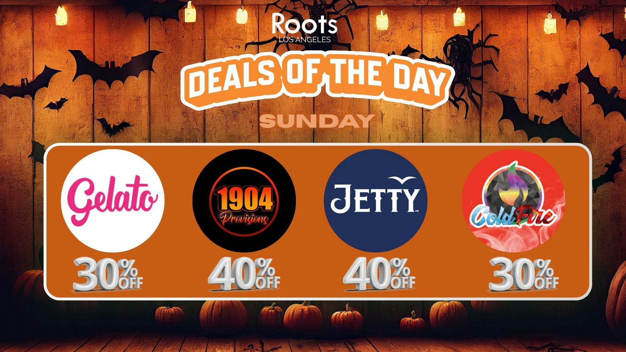 Roots Dispensary UP TO 40% 1904, GELATO, & COLDFIRE