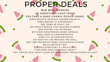 Proper Cannabis of Norman ProperWeeklyDeals