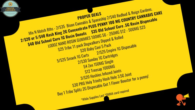 Proper Cannabis of Norman ProperWeeklyDeals