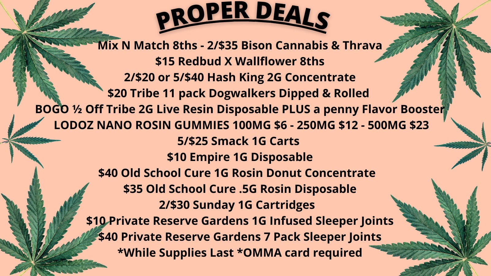 Proper Cannabis of Norman ProperWeeklyDeals