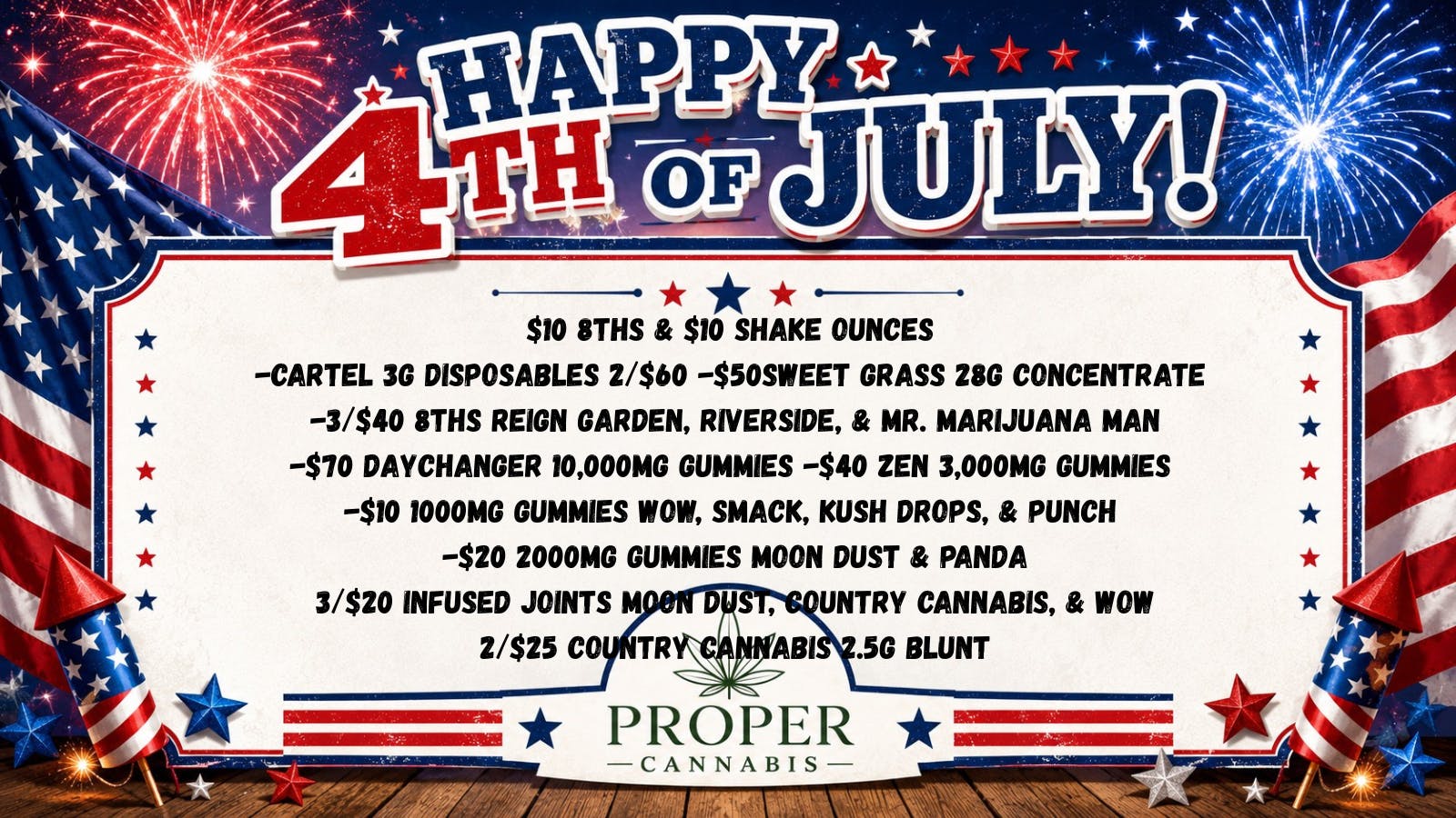 Proper Cannabis of Norman ProperWeeklyDeals
