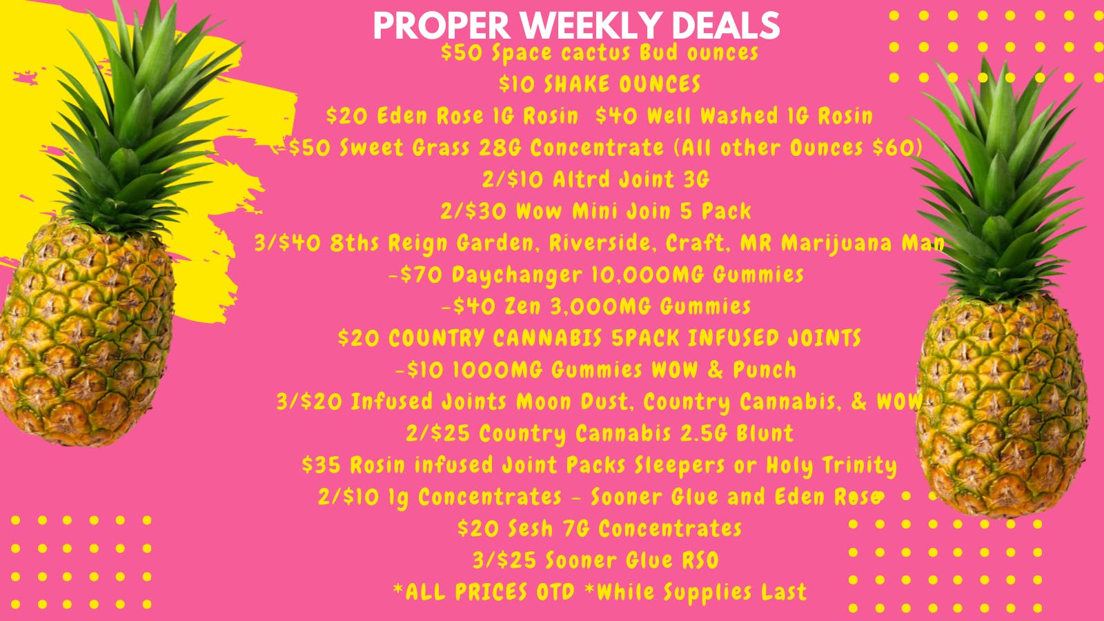 Proper Cannabis of Norman ProperWeeklyDeals