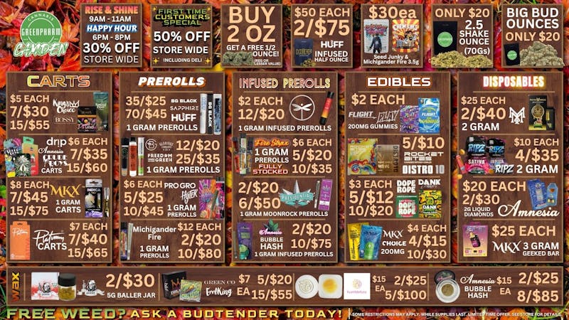 Green Pharm - Camden - NOW OPEN! NOW OPEN!! - 50% OFF STOREWIDE