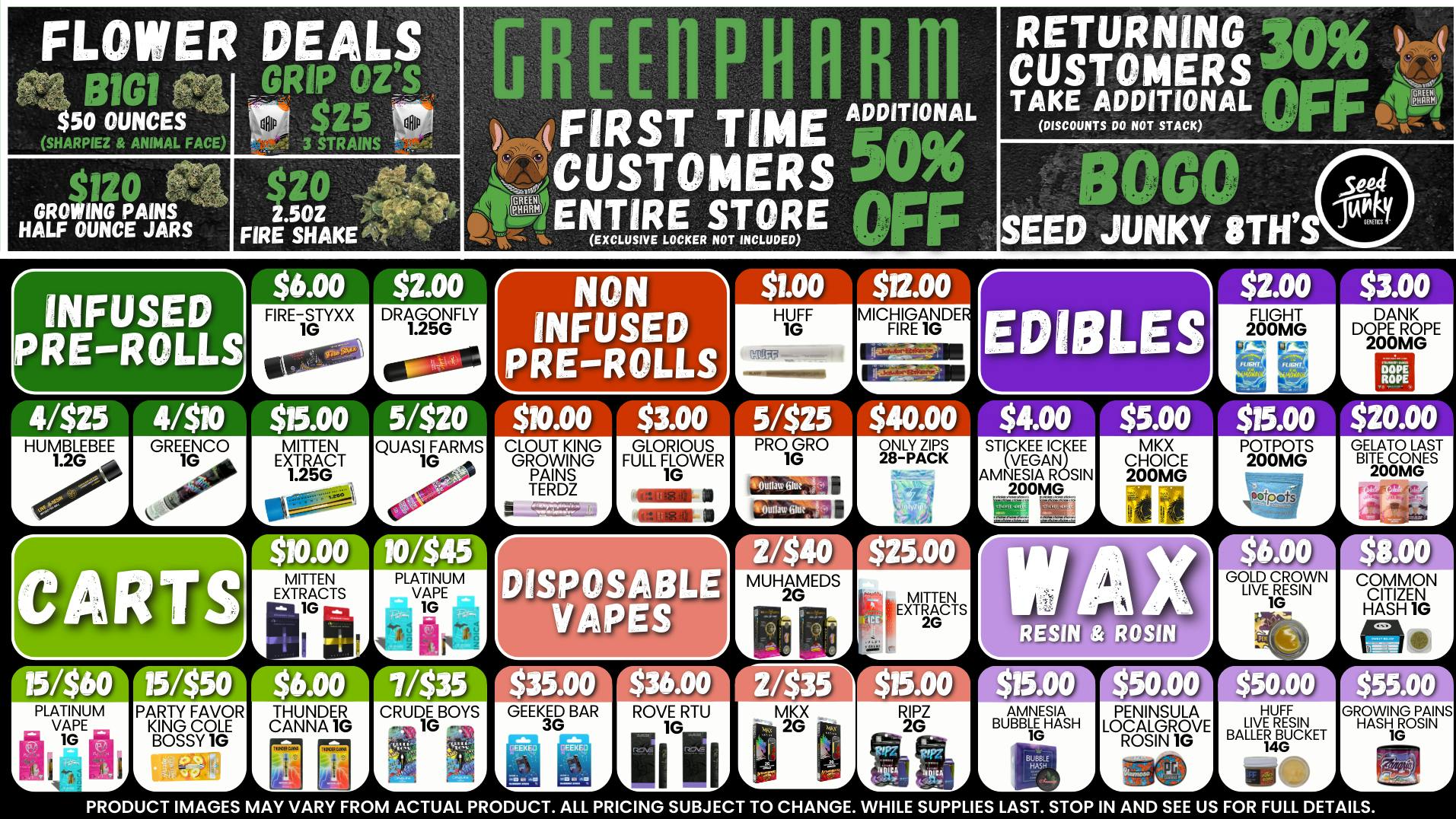 Green Pharm - Camden - NOW OPEN! 50% OFF FIRST TIMERS ENTIRE STORE 30% OFF EVERYONE