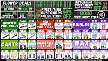 Green Pharm - Camden - NOW OPEN! 50% OFF FIRST TIMERS ENTIRE STORE 30% OFF EVERYONE