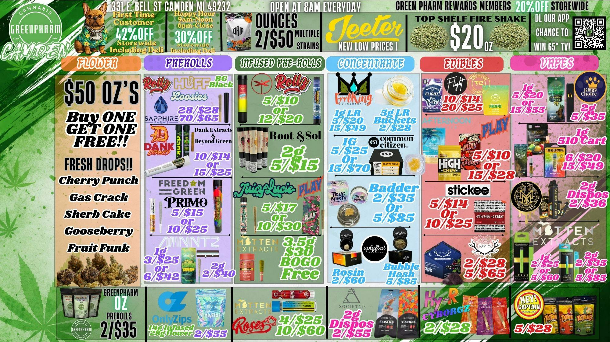 Green Pharm - Camden - NOW OPEN! FIRE SALES & 42% off first timers