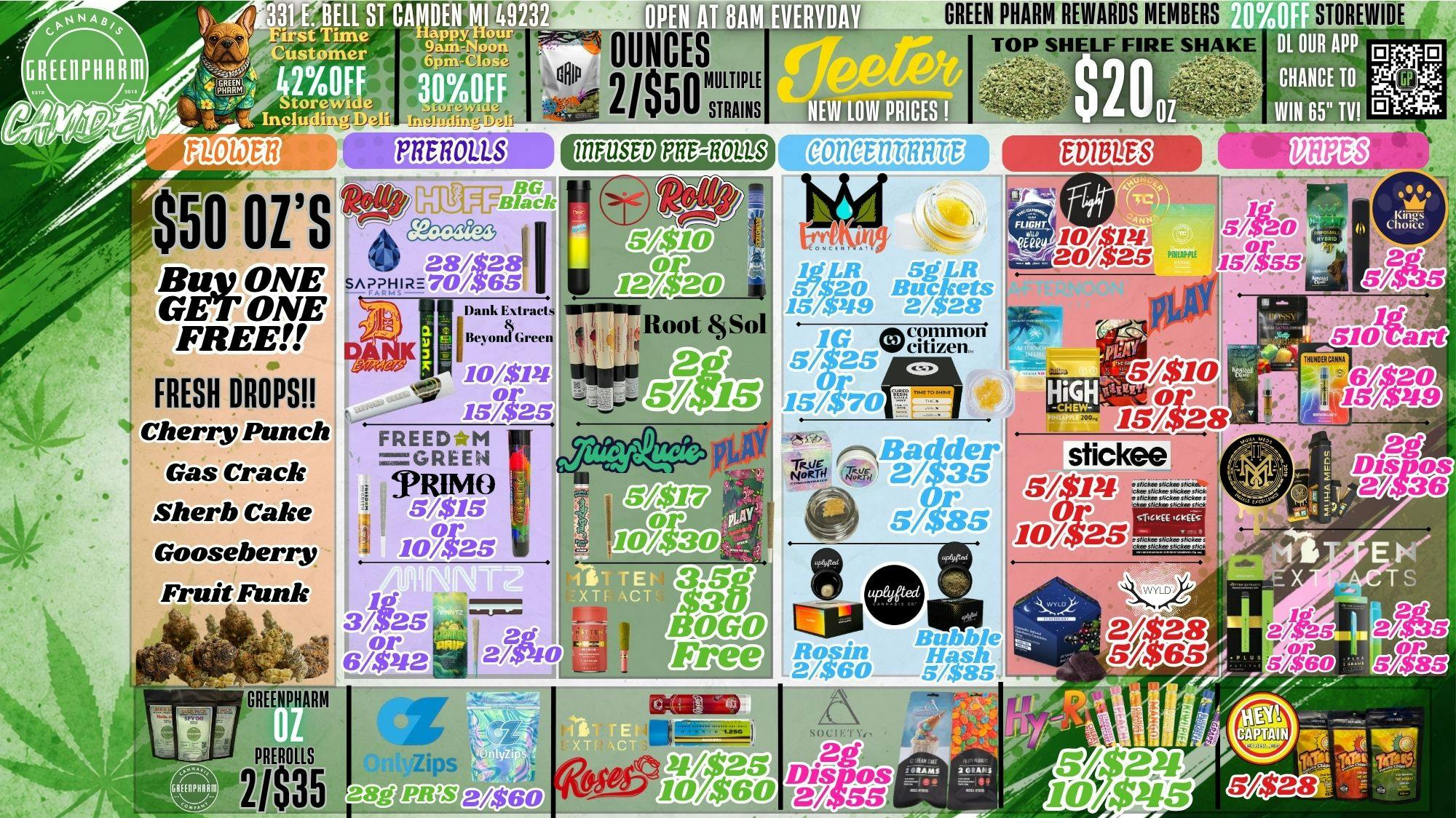 Green Pharm - Camden - NOW OPEN! FIRE SALES & 42% off first timers