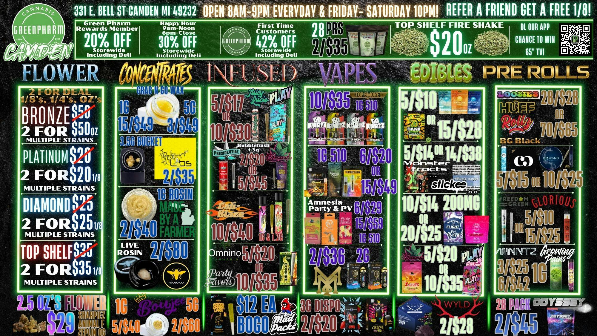 Green Pharm - Camden - NOW OPEN! 42% OFF FOR ALL FRIST TIME SHOPPERS