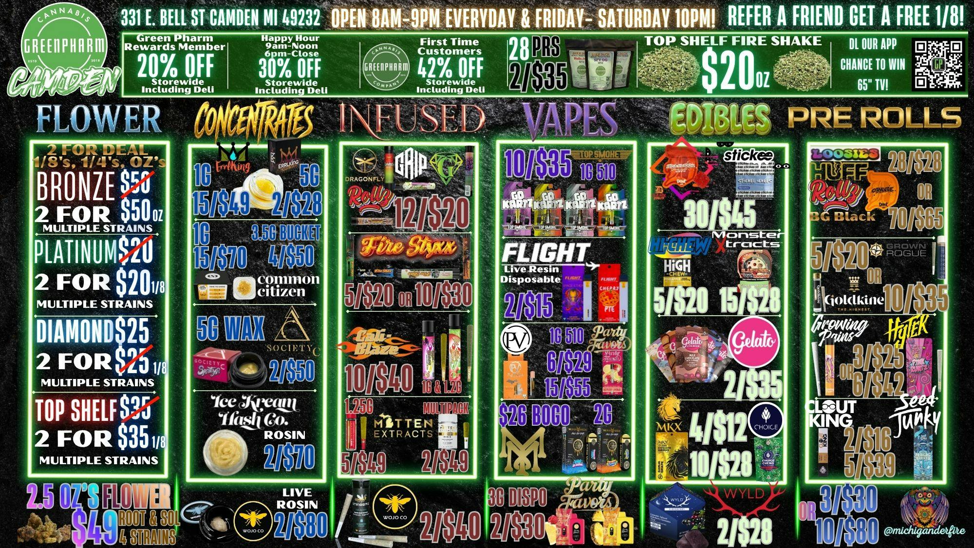 Green Pharm - Camden - NOW OPEN! 42% OFF FOR ALL FRIST TIME SHOPPERS
