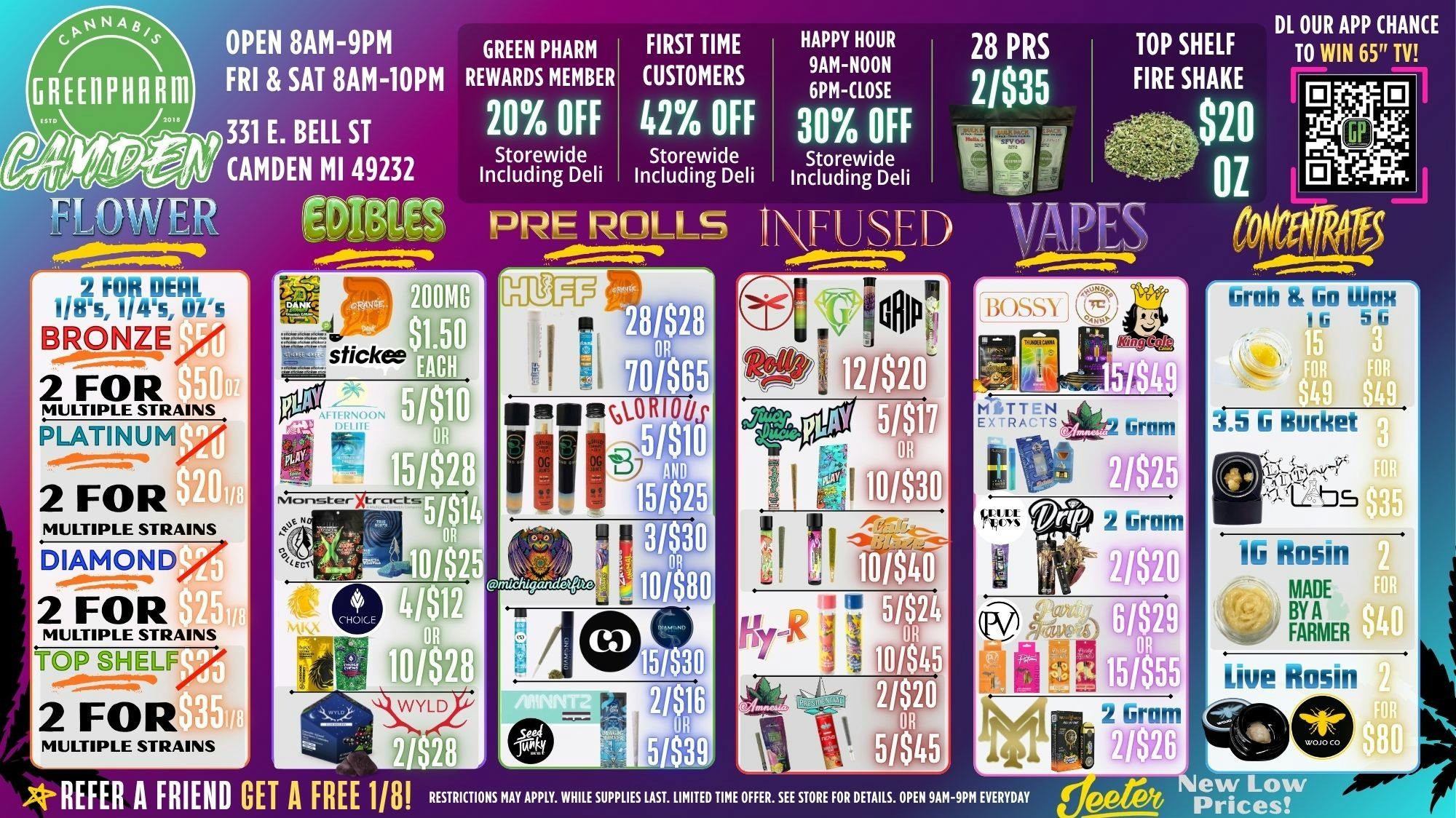Green Pharm - Camden - NOW OPEN! 42% OFF FOR ALL FRIST TIME SHOPPERS