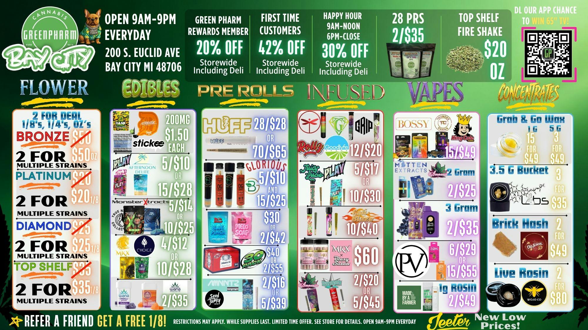 Green Pharm - Bay City - Recreational 42% OFF FOR ALL FRIST TIME SHOPPERS