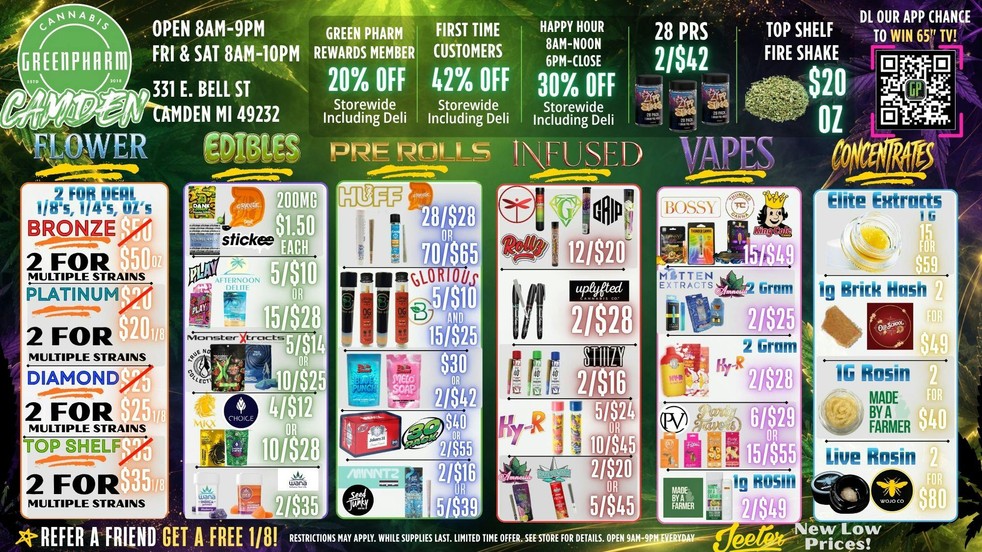 Green Pharm - Camden - NOW OPEN! 42% OFF FOR ALL FIRST TIME SHOPPERS
