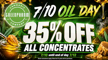 Green Pharm - Camden - NOW OPEN! 35% Off Concentrates ALL WEEKEND