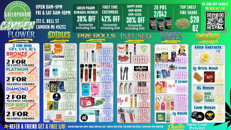 Green Pharm - Camden - NOW OPEN! 42% off for ALL NEW SHOPPERS