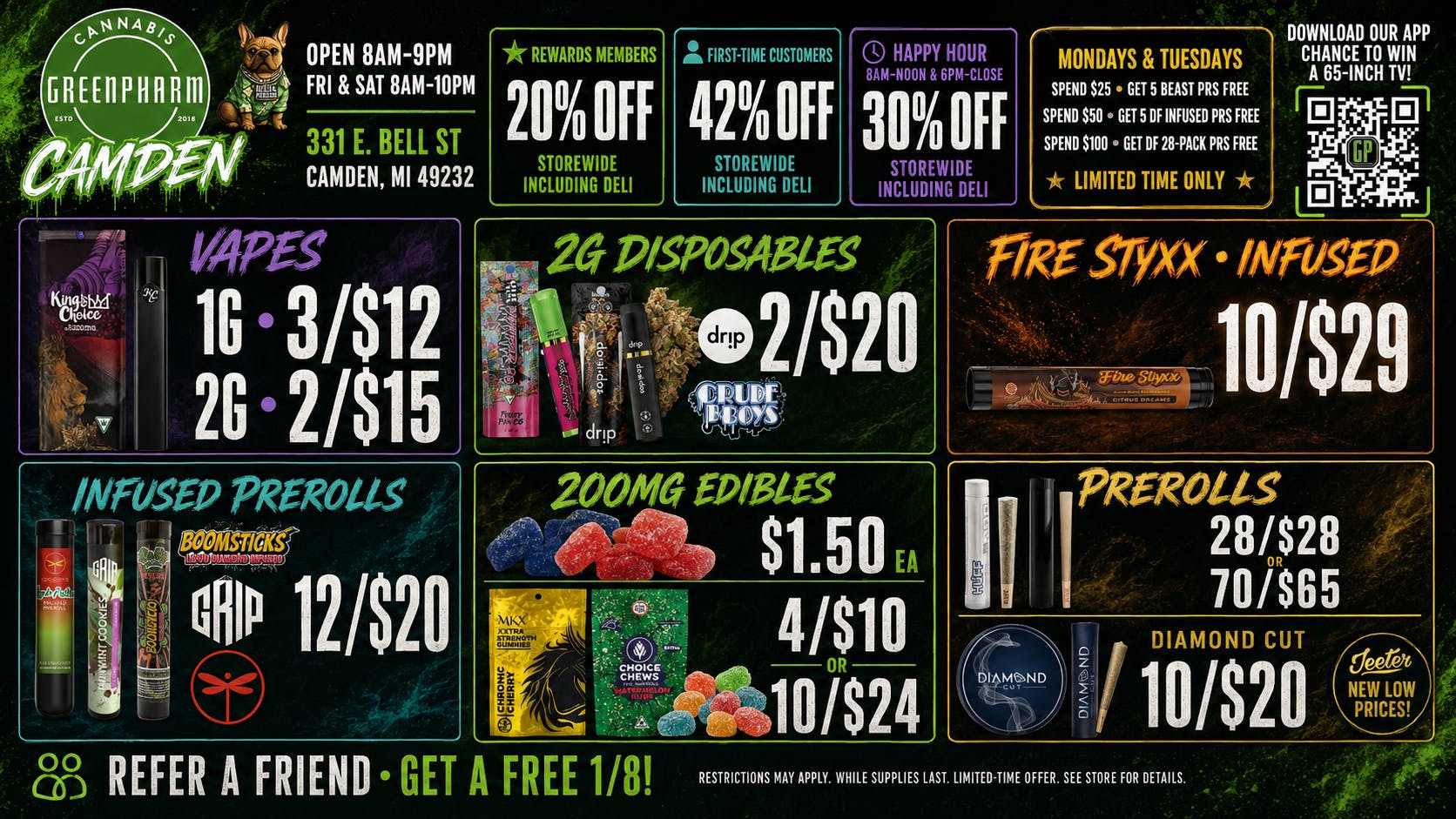 Green Pharm - Camden - NOW OPEN! 42% off for ALL NEW SHOPPERS