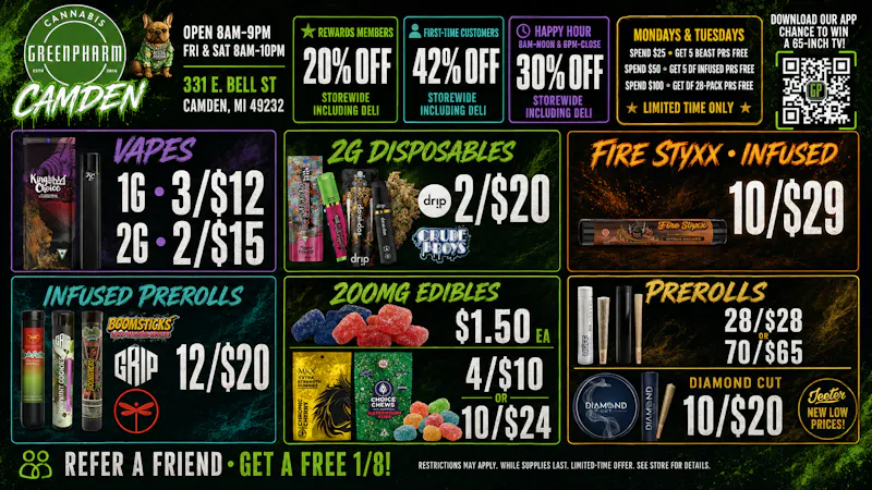 Green Pharm - Camden - NOW OPEN! 42% off ALL NEW CUSTOMERS