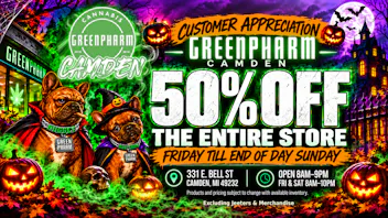 Green Pharm - Camden - NOW OPEN! 50% OFF for Customer Appreciation ALL WEEKEND