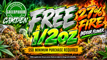 Green Pharm - Camden - NOW OPEN! FREE 1/2oz Customer Appreciation
