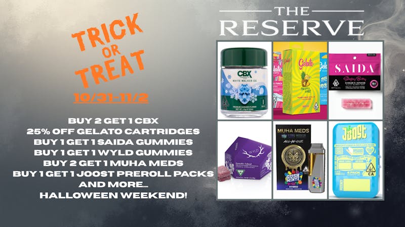 The Reserve Trick or Treat!