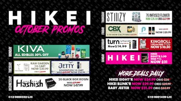 HiKei Daily October Deals!