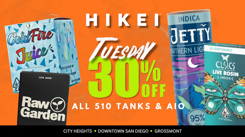 Hikei Cannabis Everyday Deals: Terp Tuesday