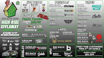 HOUSE OF DANK KALAMAZOO REC 🚨FRESH PACKED OZ STARTING AT $59/OZ🚨
