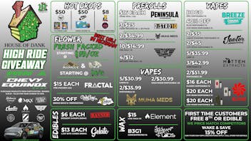 HOUSE OF DANK GRAND RAPIDS REC 🚨FRESH PACKED OZ STARTING AT $59/OZ🚨