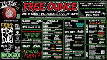 HOUSE OF DANK NEW BUFFALO REC 🚨FREE OUNCE FIRST 300 CUSTOMERS W/ $100 PURCHASE