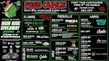 HOUSE OF DANK LAPEER REC 🚨FREE OUNCE FIRST 300 CUSTOMERS W/ $75 PURCHASE