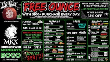 HOUSE OF DANK NEW BUFFALO REC 🚨FREE OUNCE FIRST 300 CUSTOMERS W/ $100 PURCHASE