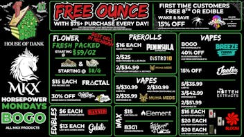 HOUSE OF DANK CENTER LINE REC 🚨FREE OUNCE FIRST 300 CUSTOMERS W/ $75 PURCHASE