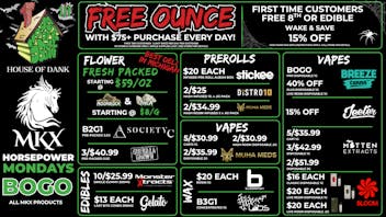HOUSE OF DANK FORT ST REC 🚨FREE OUNCE FIRST 300 CUSTOMERS W/ $75 PURCHASE