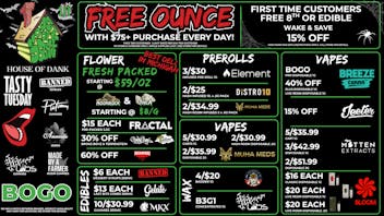 HOUSE OF DANK SAGINAW REC 🚨FREE OUNCE FIRST 300 CUSTOMERS W/ $75 PURCHASE