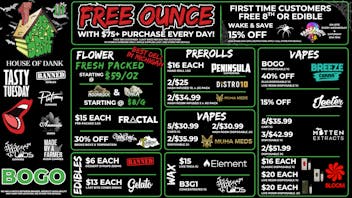 HOUSE OF DANK CENTER LINE REC 🚨FREE OUNCE FIRST 300 CUSTOMERS W/ $75 PURCHASE